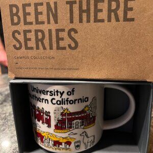 NWT Starbucks "Bee There Series" USC Trojans Coffee Mug